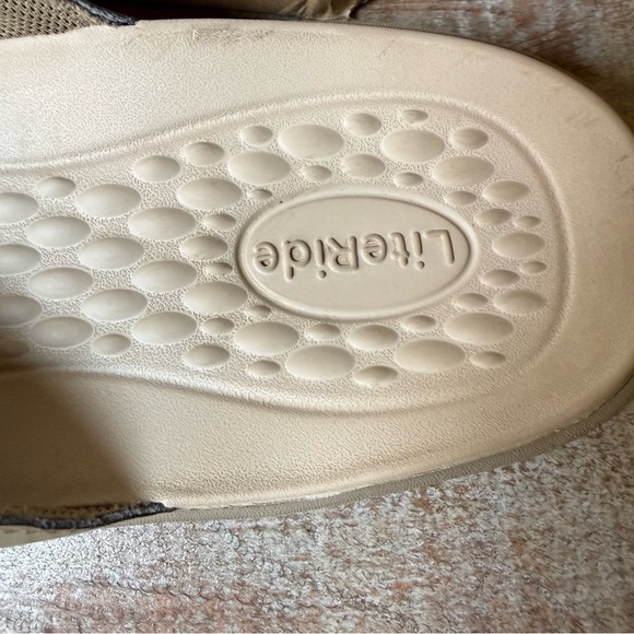 Crocs Men’s Flip Flops Size 13 Yukon Vista II LiteRide khaki Slip On Thong - Picture 6 of 13